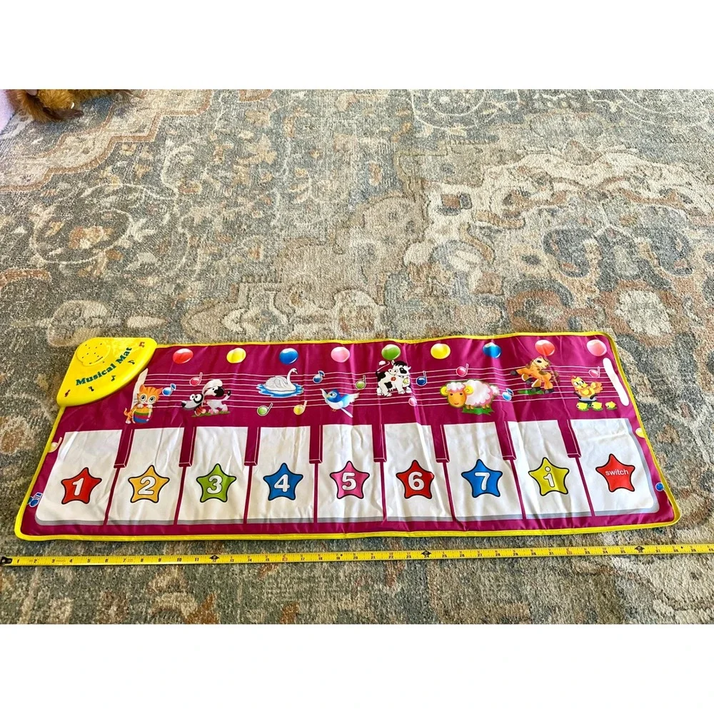 Kids Musical Piano‎ Play Mat Interactive Dance Mat Learning Toys